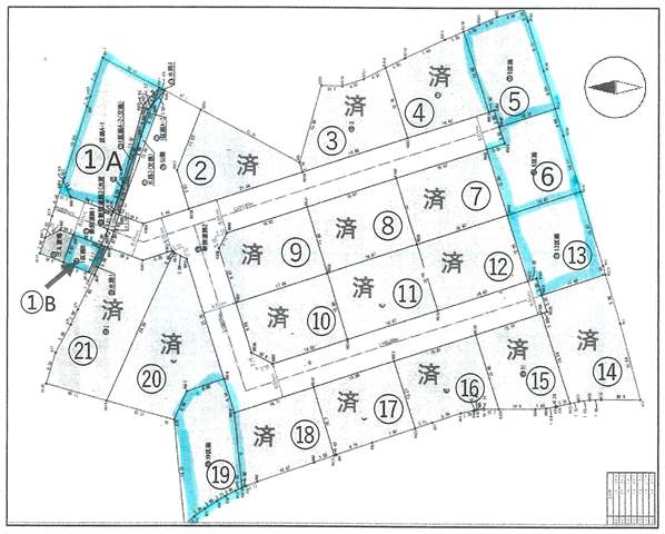 朝倉市頓田２期 建築条件なし分譲地